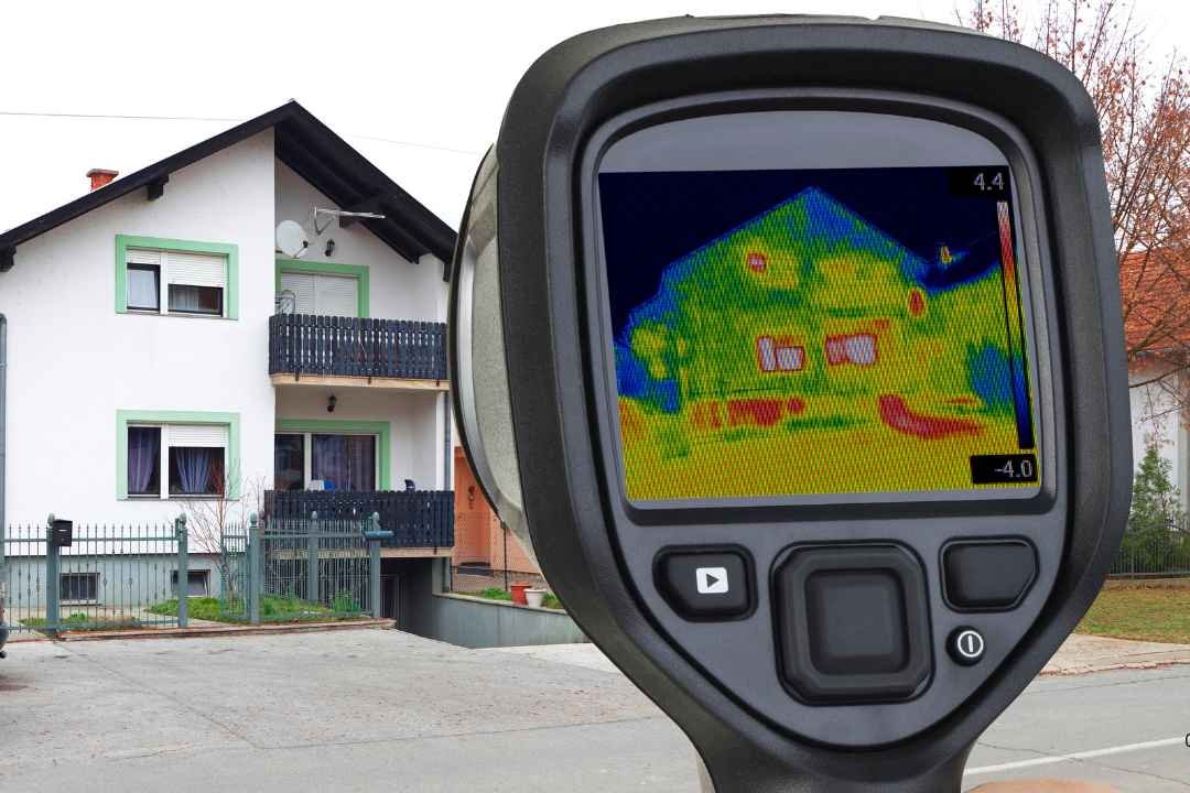 técnico da Líder Canalizadores utilizando um equipamento de detecção de fuga de água